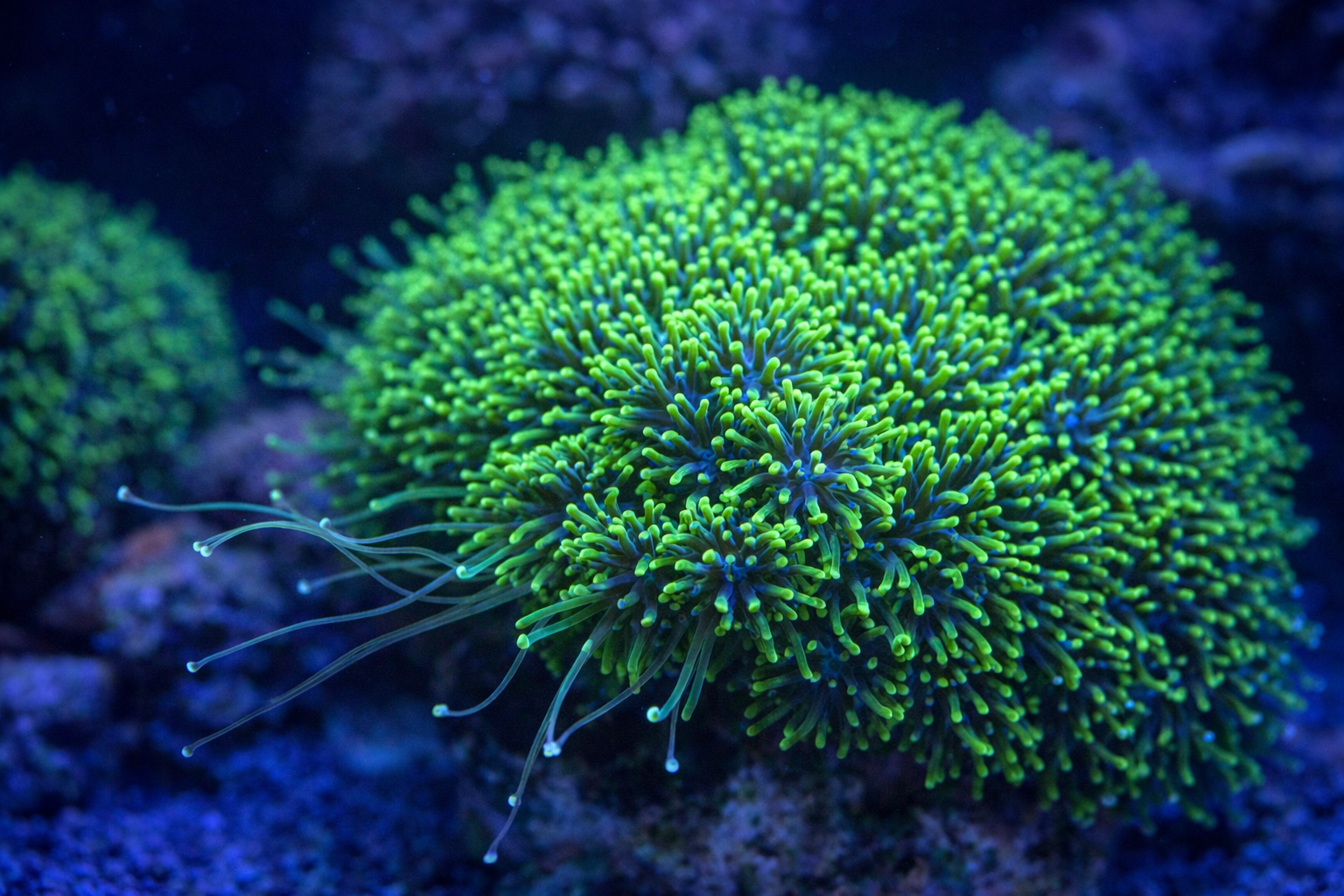 Galaxea sp. green
